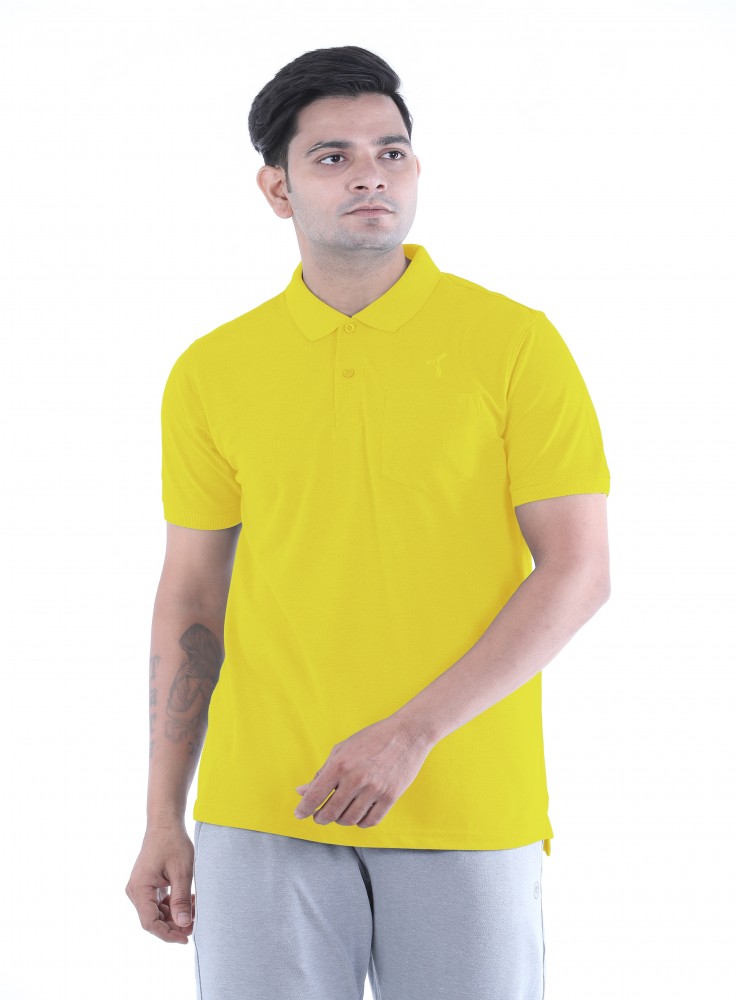 POLO T SHIRTS - GOLDEN YELLOW