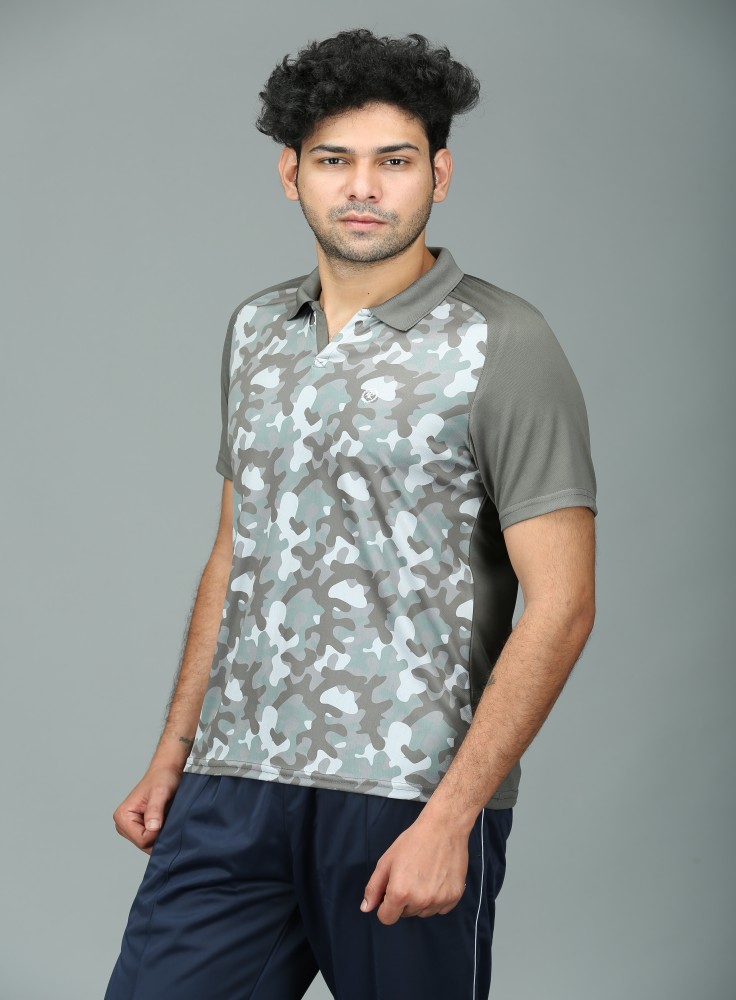 Dark Grey Sublimation with Light Grey Pattern