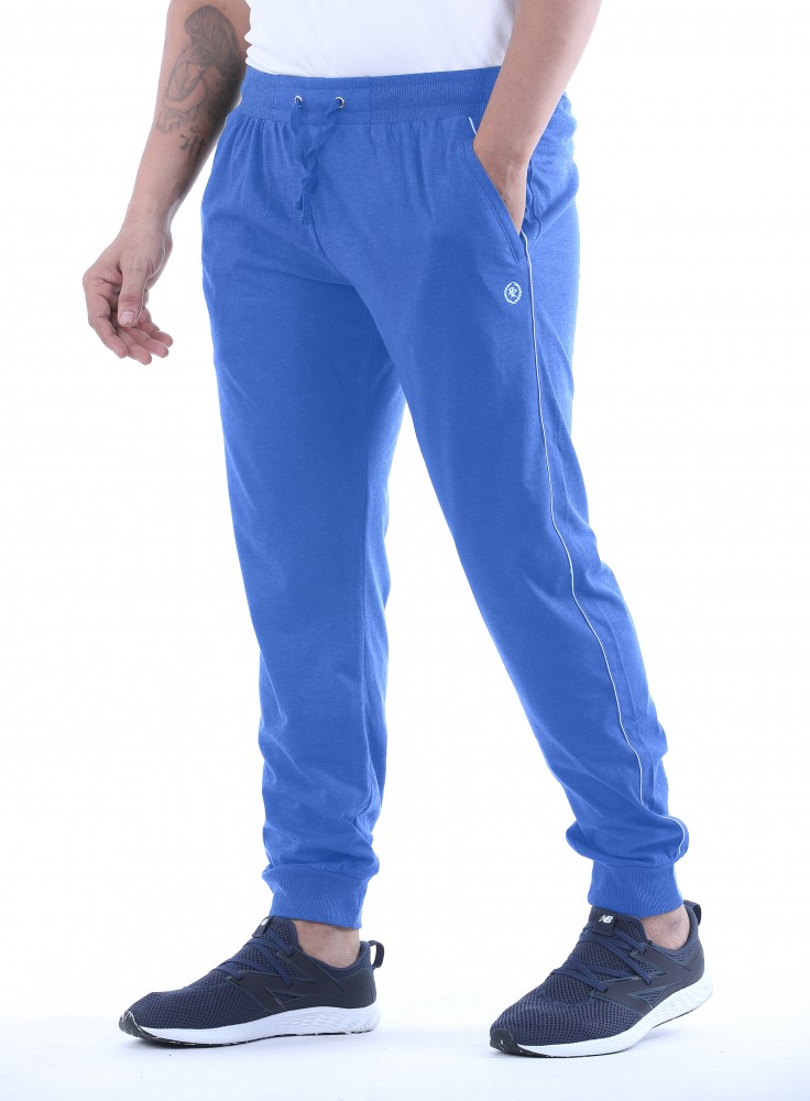 Royal Blue Jogger with White Stripe