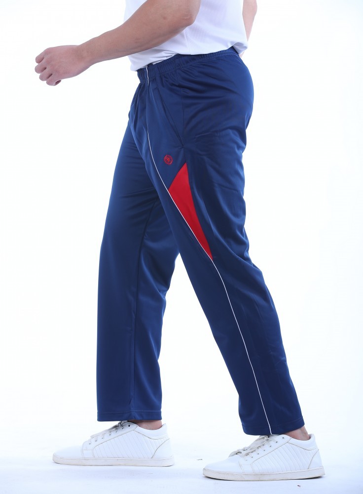 Air Force Regular Fit Track Pant with Red Strip
