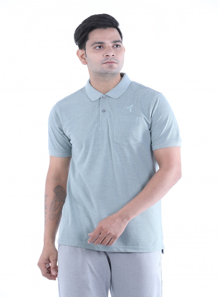 POLO T SHIRTS - LIGHT GREY