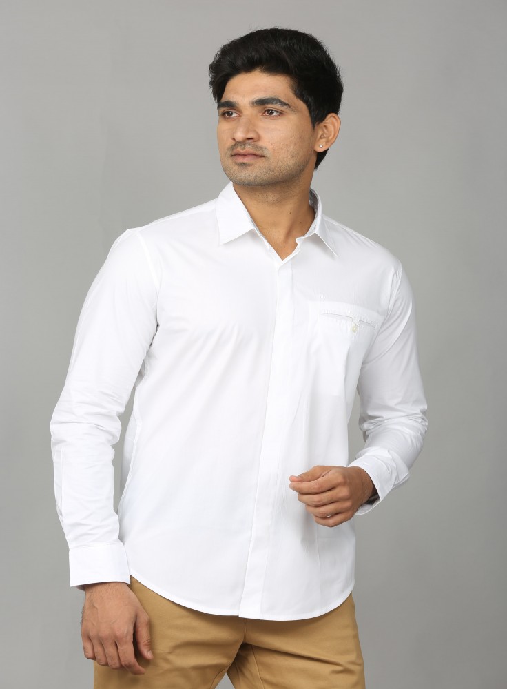 Standard White Shirt with Full Sleeves