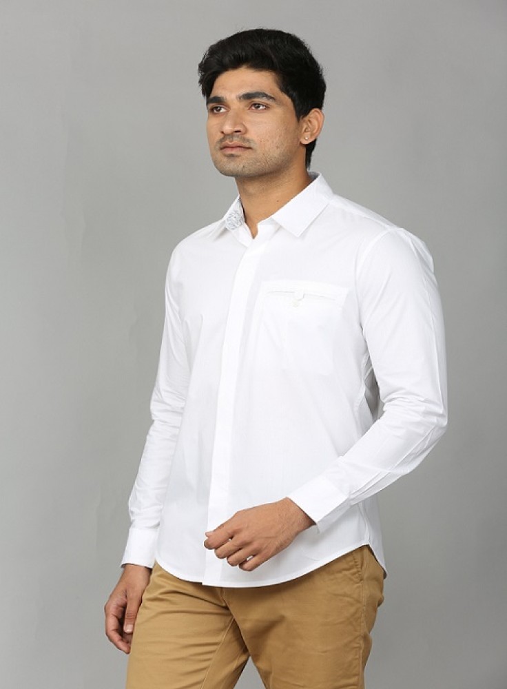 Standard White Shirt with Full Sleeves