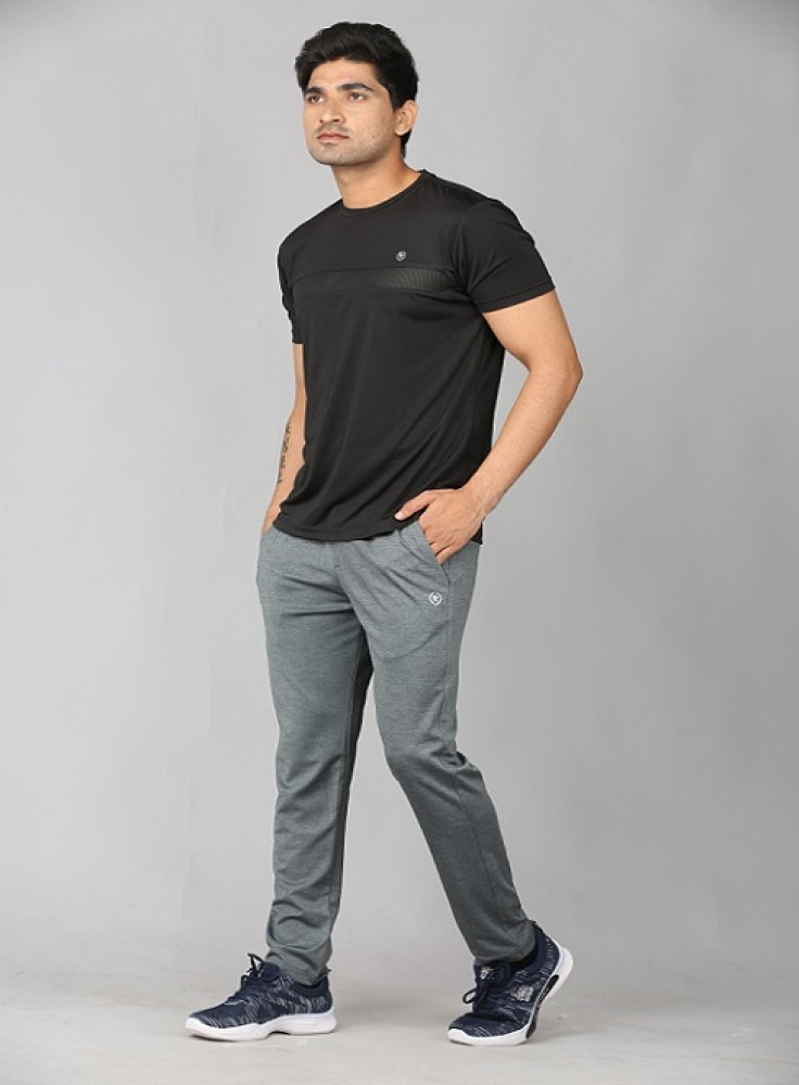 Buy Medium Grey Comfort Fit Track Pant for Men Online at Best Prices in ...