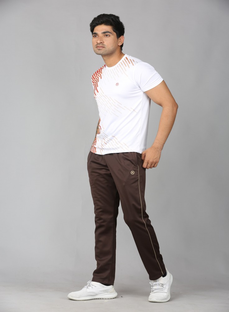 Snuff Jogging Wear with Snuff Stripped White T-Shirt